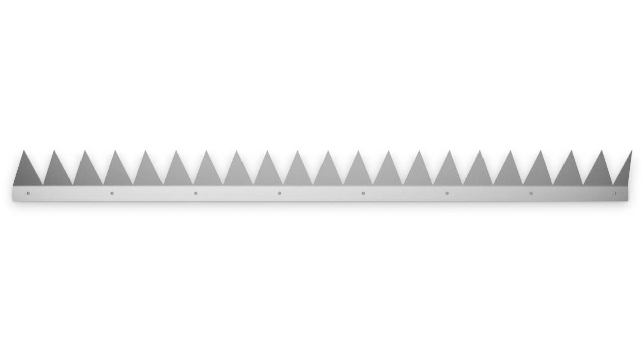 SecuMax Anti-Klimstrip Staal verzinkt, 100cm, 15 graden (2)