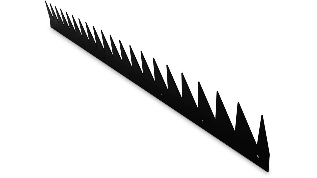 SecuMax Anti-Klimstrip Staal blackline, 100cm, 15 graden (2)
