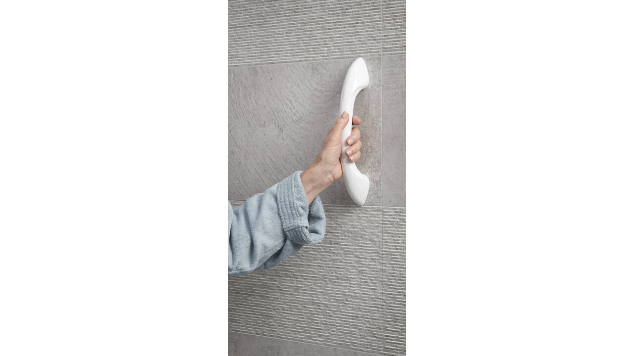 SecuCare Wandbeugel Curve 32 cm wit