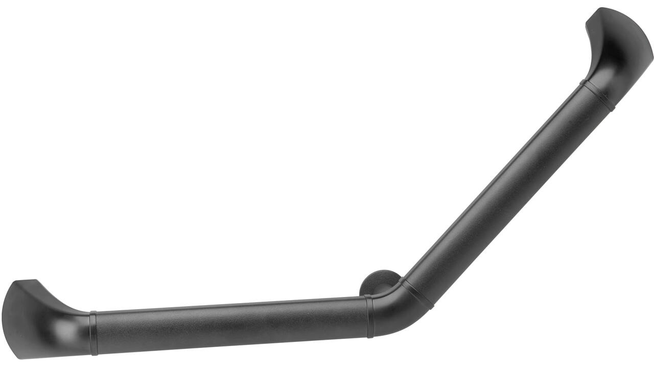 SecuCare Wandbeugel 45 graden 30x30 Li/Re zwart mat