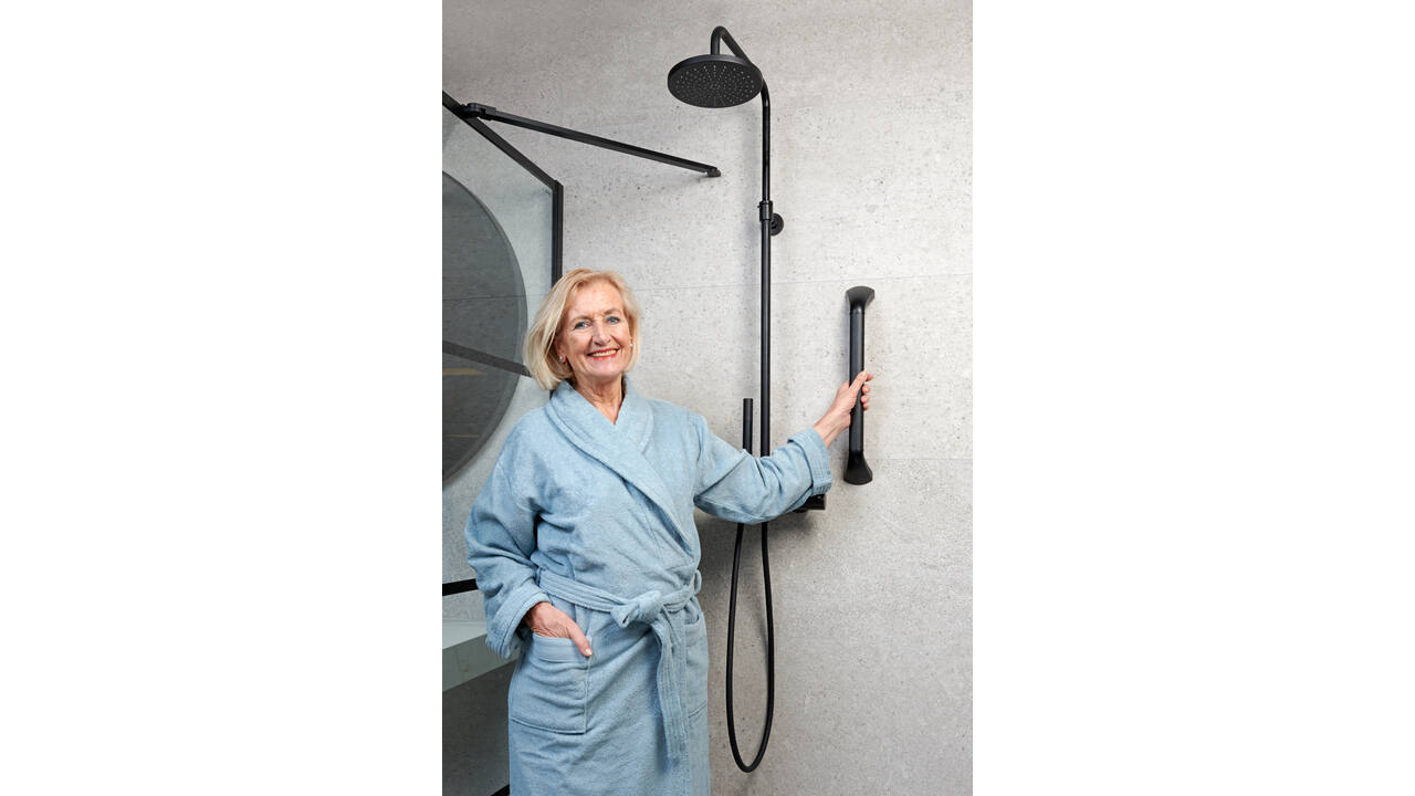SecuCare Wandbeugel 500 mat zwart