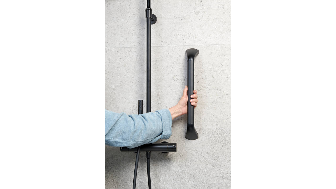 SecuCare Wandbeugel 500 mat zwart