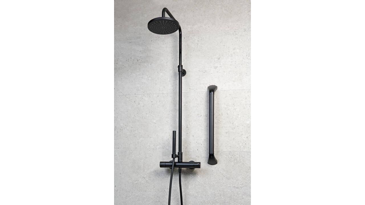 SecuCare Wandbeugel 600 mat zwart