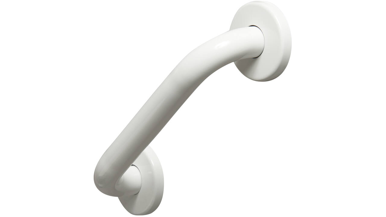 SecuCare Wandbeugel 30cm staal wit Ø32