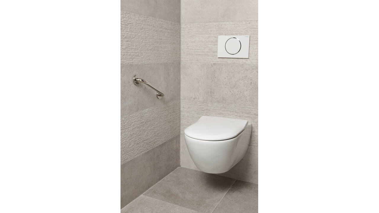SecuCare Wandbeugel 30cm RVS gepolijst Ø25
