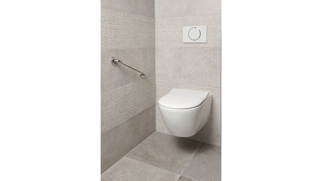 SecuCare Wandbeugel 45cm RVS gepolijst Ø25