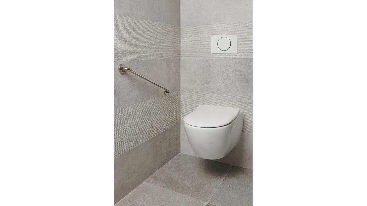 SecuCare Wandbeugel 60cm RVS gepolijst Ø25