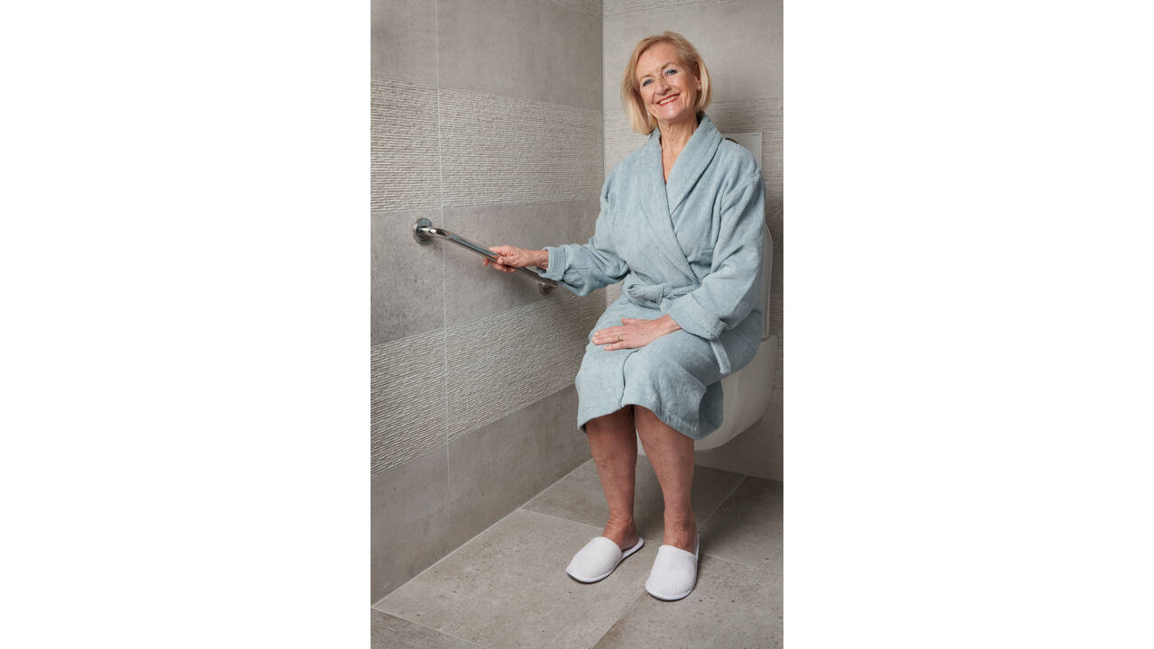 SecuCare Wandbeugel 60cm RVS gepolijst Ø25