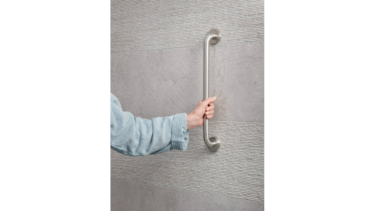 SecuCare Wandbeugel 45cm RVS geborsteld Ø25