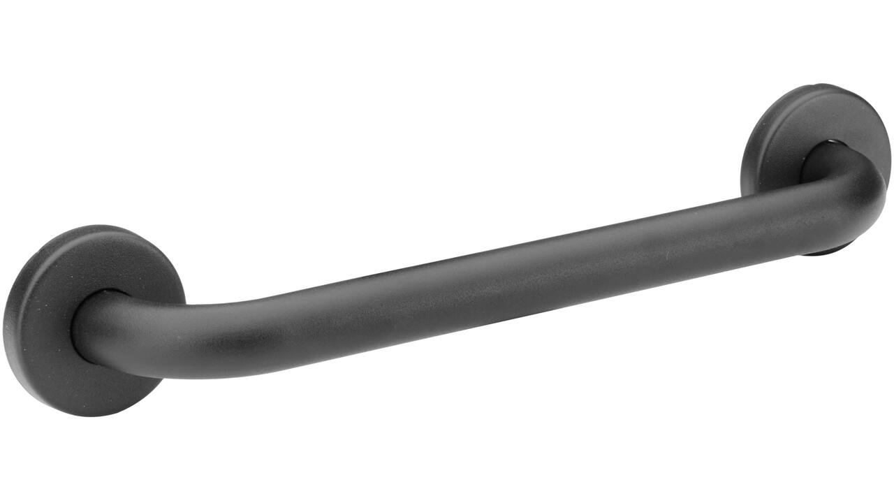 SecuCare Wandbeugel 30cm RVS Ø25 Zwart