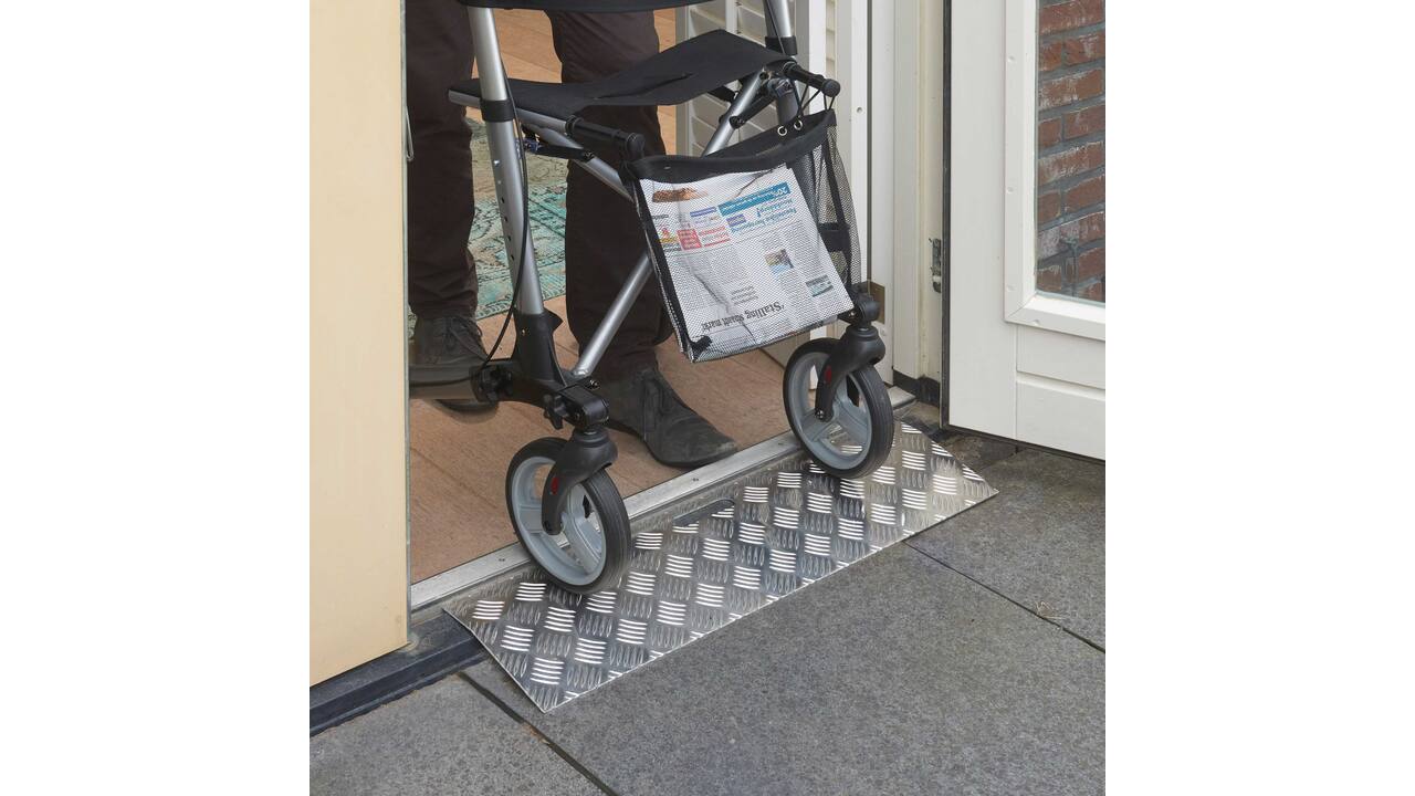 SecuCare Drempelhulp Alu type 1  B 78cm H tm 3cm