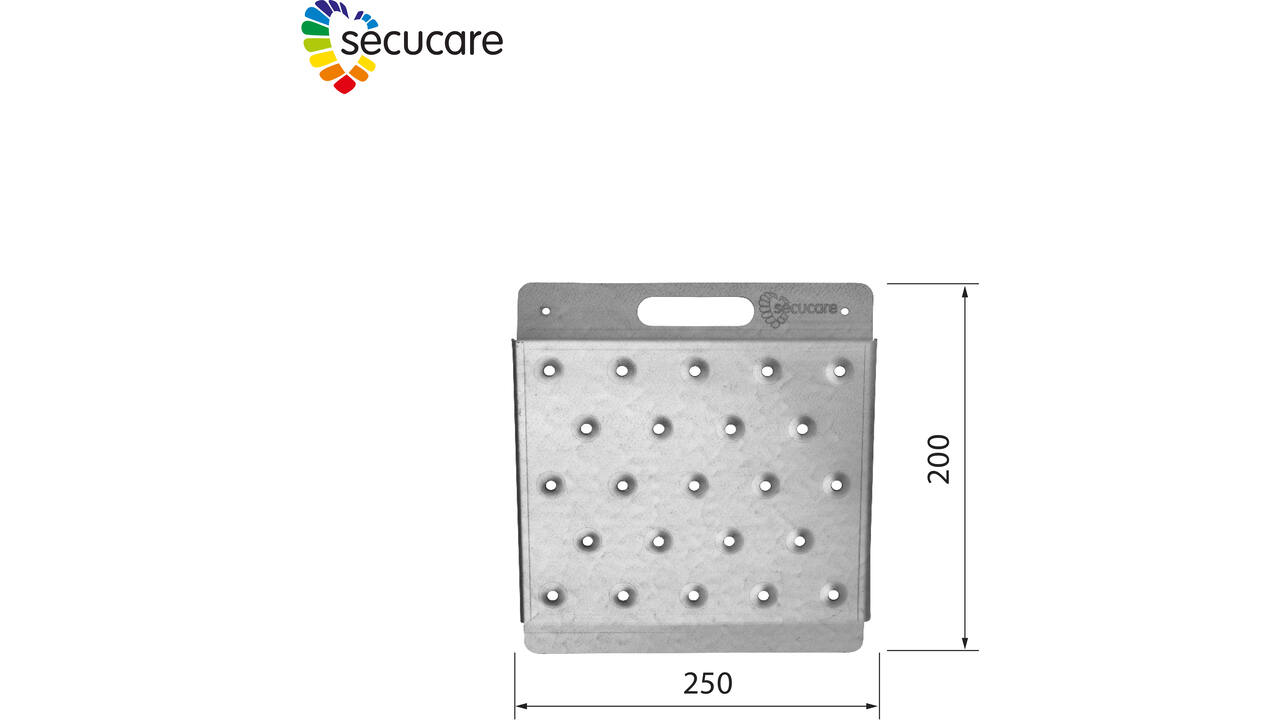 SecuCare Drempelhulp Plus Mini 1 B 25 H 3-7 cm
