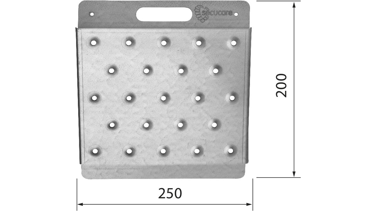 SecuCare Drempelhulp Plus Mini 1 B 25 H 3-7 cm