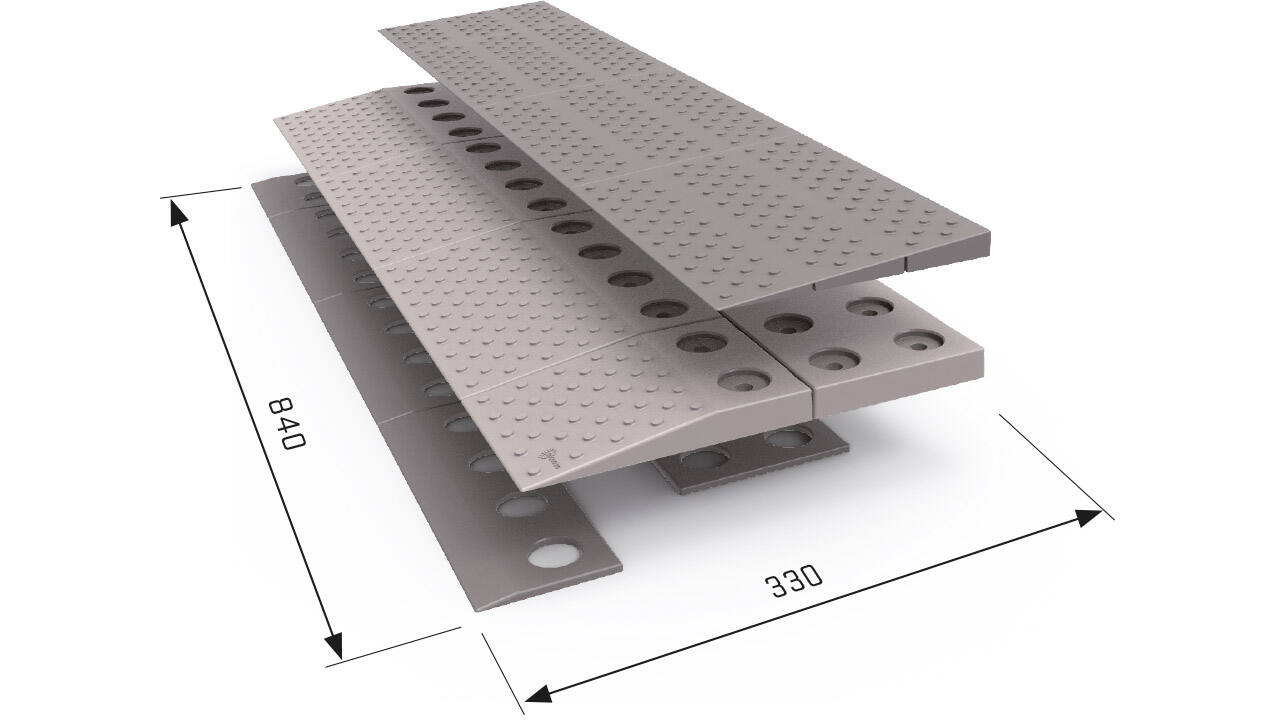 SecuCare Drempelhulp set 2, 84x4x33cm