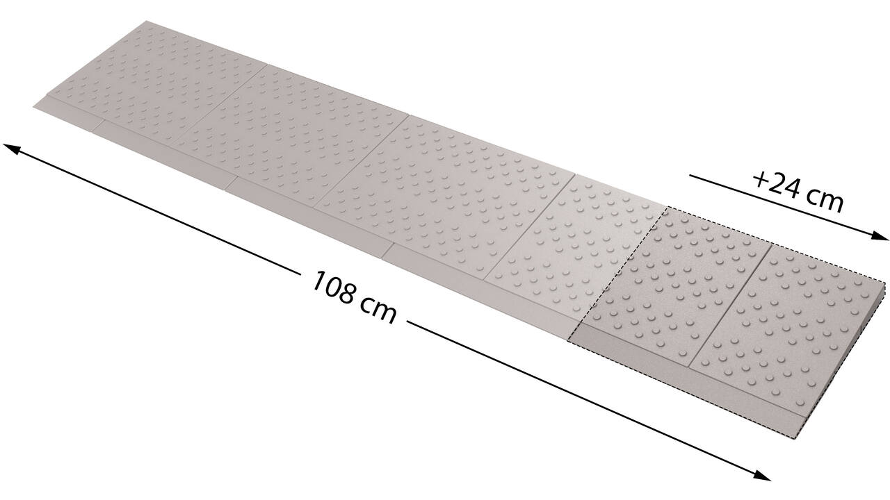 SecuCare Drempelhulp set 1 verbreding-set naar 108cm