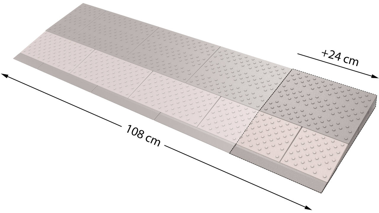 SecuCare Drempelhulp set 2 verbreding-set naar 108cm