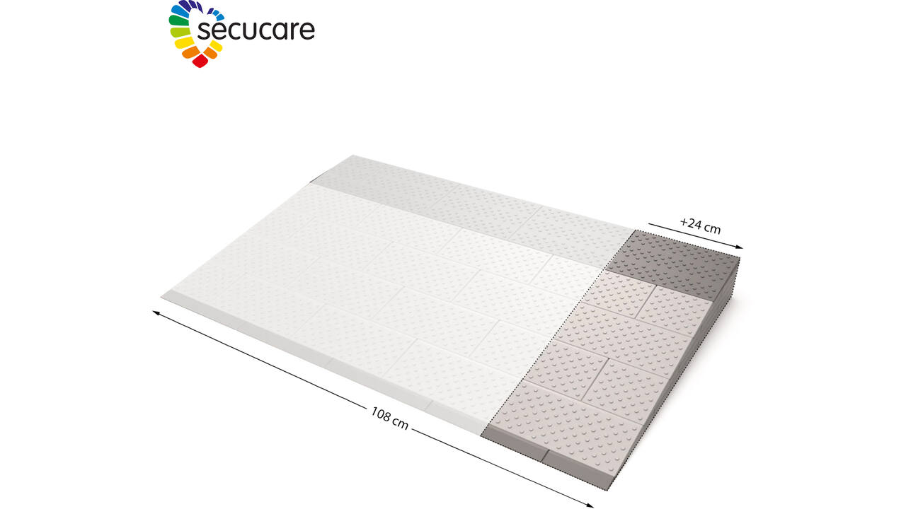 SecuCare Drempelhulp set 5 verbreding-set naar 108cm