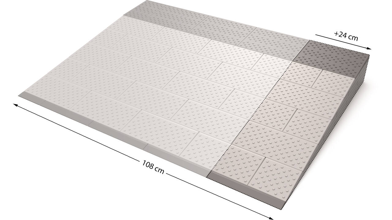 SecuCare Drempelhulp set 6 verbreding-set naar 108cm