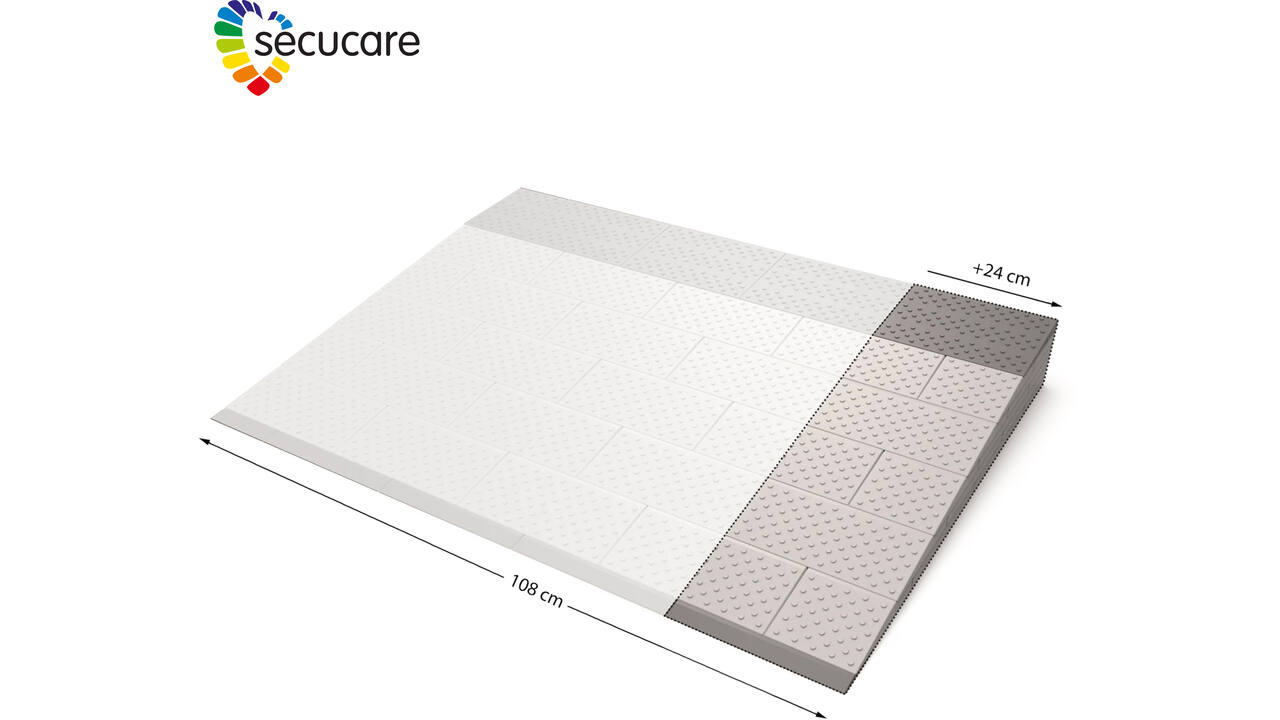 SecuCare Drempelhulp set 6 verbreding-set naar 108cm