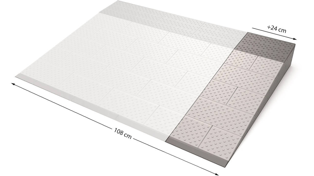 SecuCare Drempelhulp set 6 verbreding-set naar 108cm