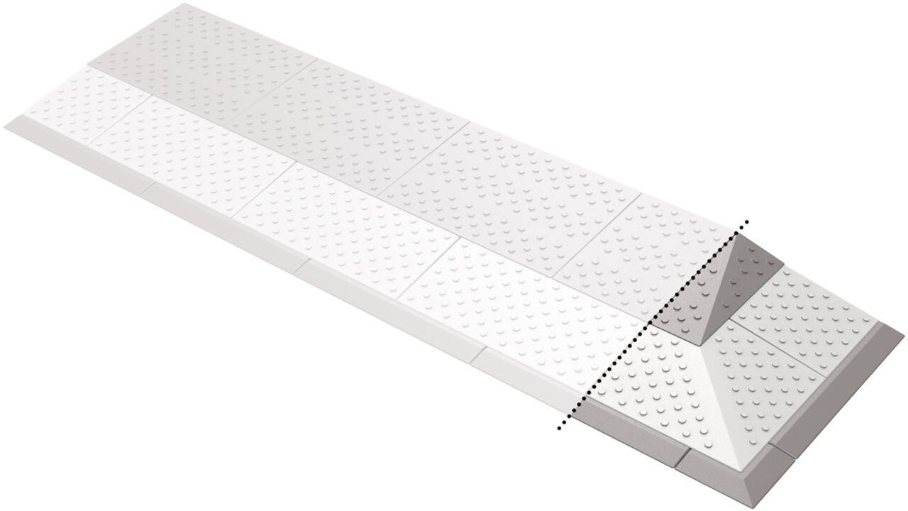 SecuCare Drempelhulp 2 laags uitbreiding +1zij links/rechts