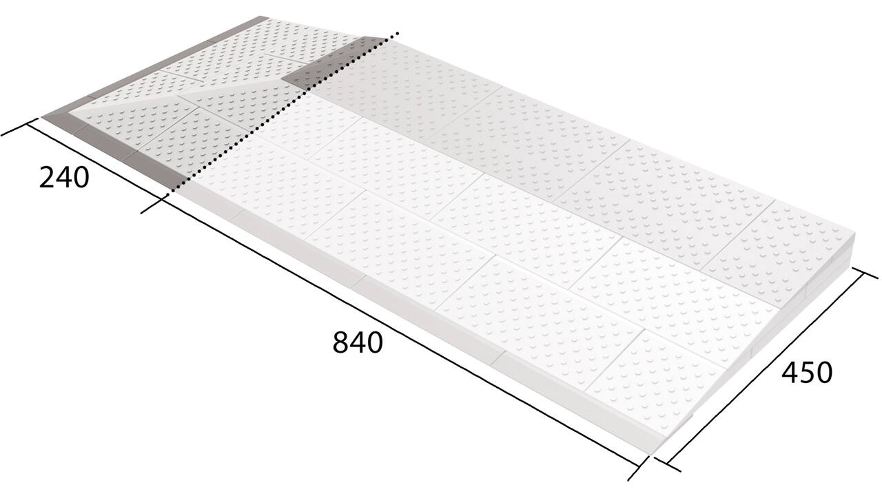 SecuCare Drempelhulp 3 laags uitbreiding +1zij links/rechts