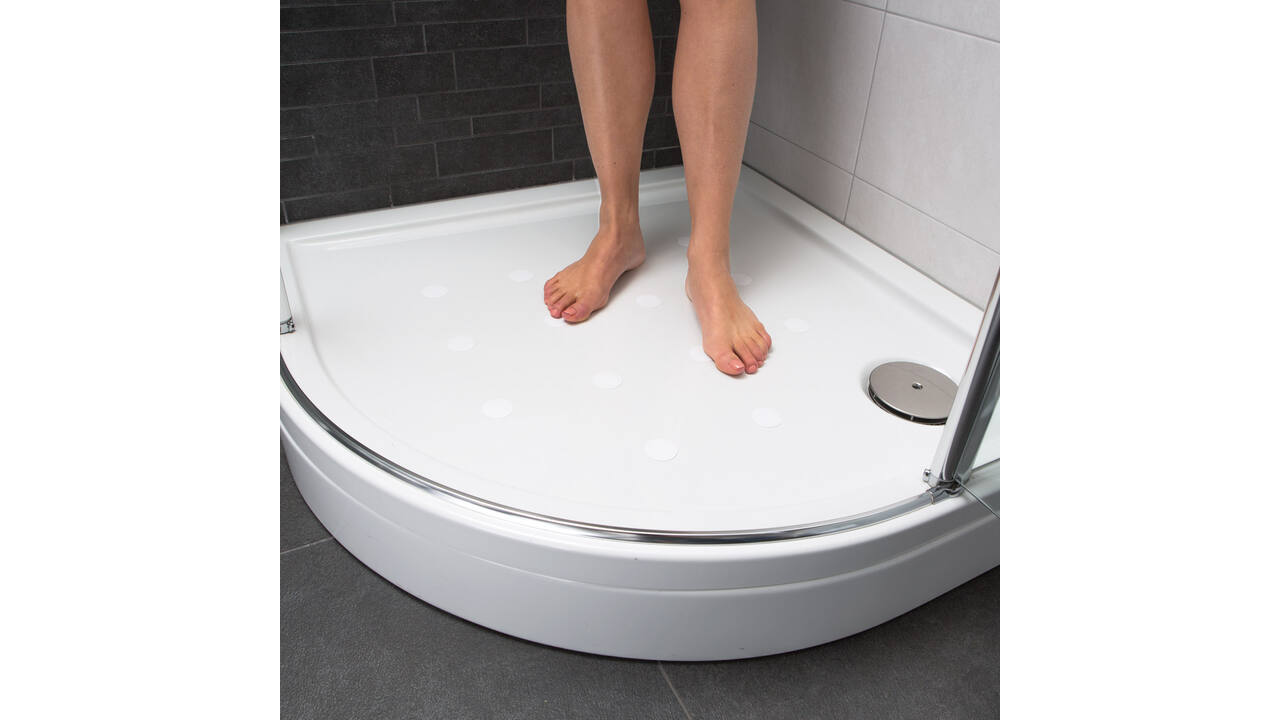 SecuCare Anti slip sticker rond 35mm, wit (32)