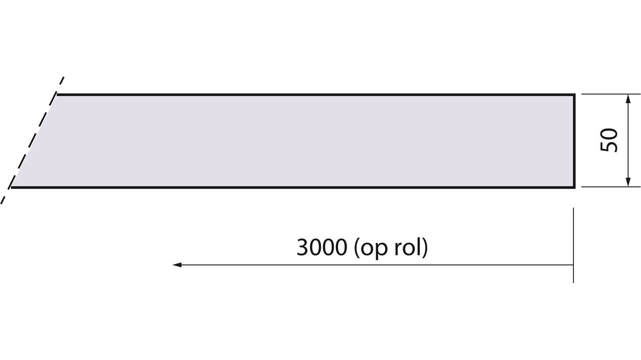 SecuCare Anti slip sticker op rol, 50x3000mm, transparant