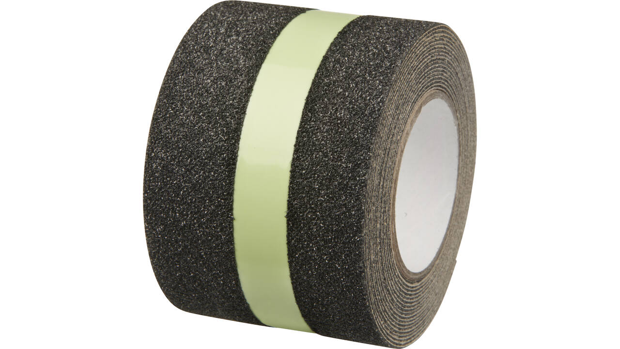 SecuCare Anti slip sticker op rol, 50x3000mm, zwart/GiD