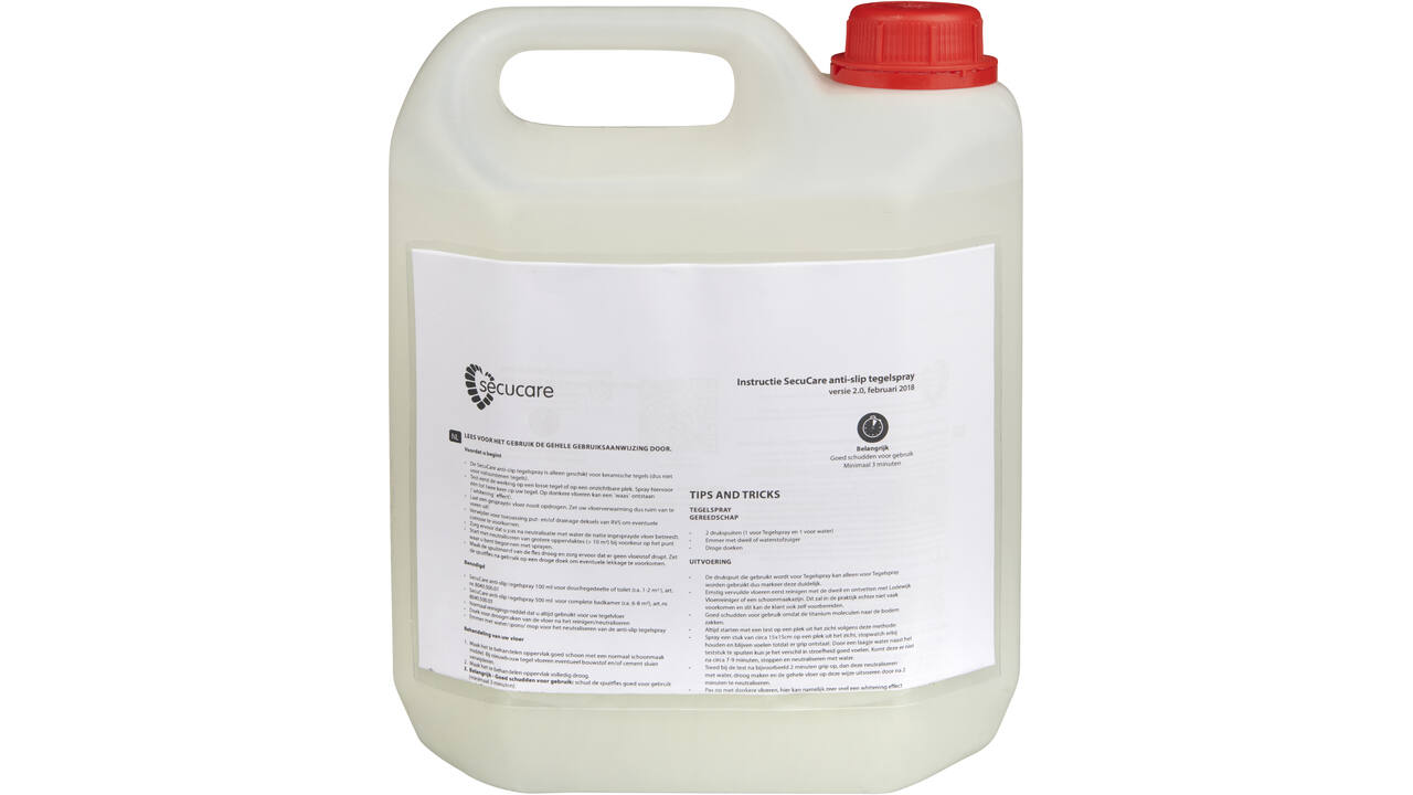 SecuCare Anti slip spray 5 Liter