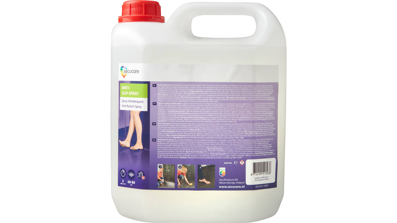 SecuCare Anti slip spray 5 Liter