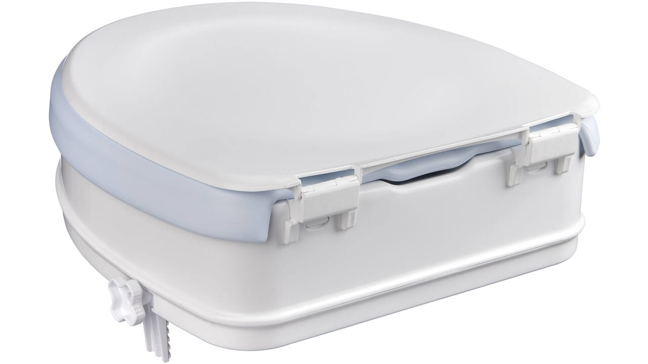 SecuCare Toiletverhoger, verlengde scharnieren (2)