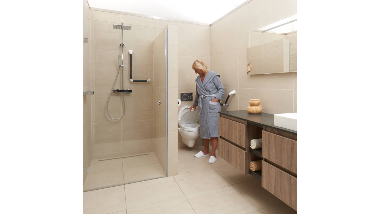 SecuCare Toiletverhoger, 10cm hoog