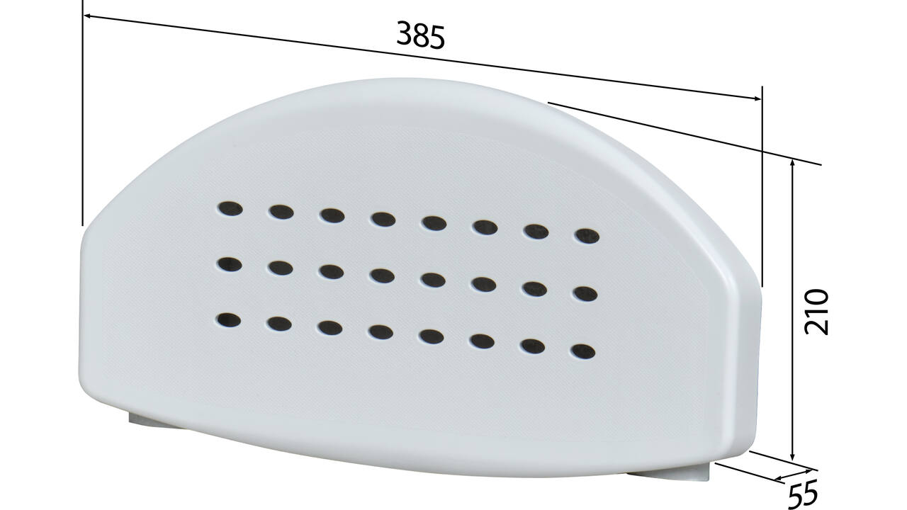 SecuCare Rugleuning tbv douche stoel & zitje