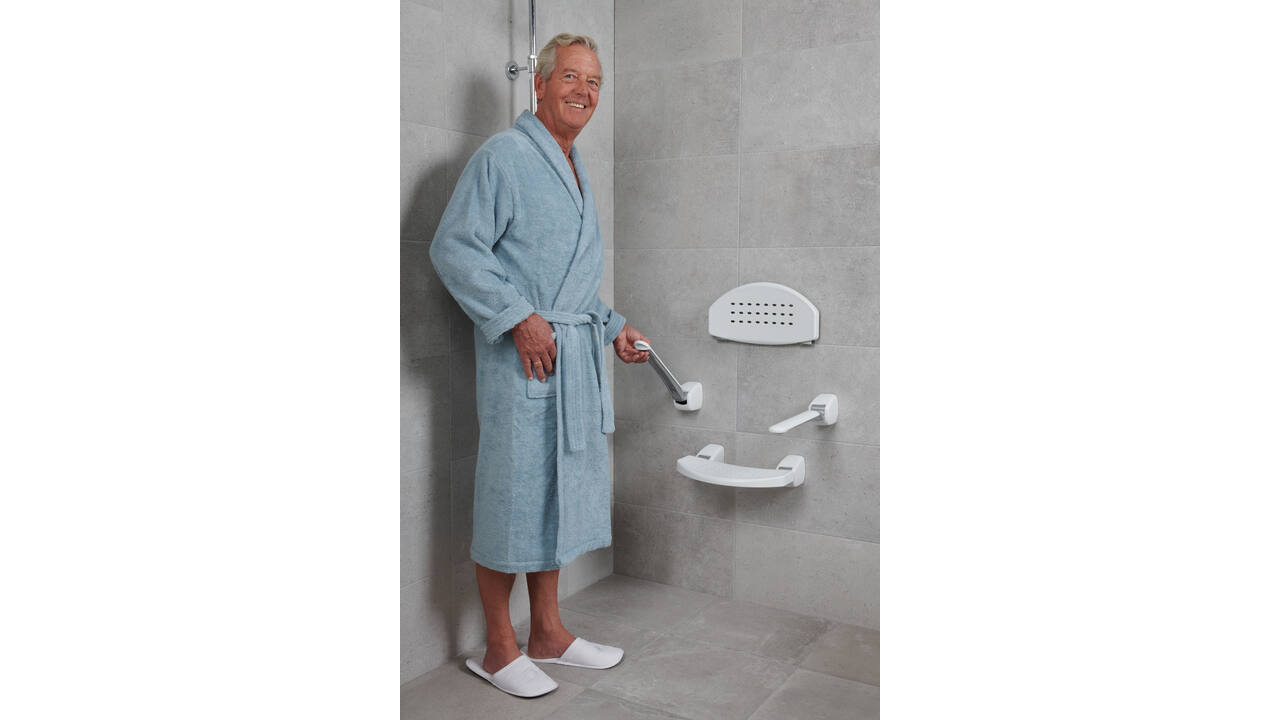 SecuCare Armleuning tbv douche stoel & zitje, opklapbaar (2)