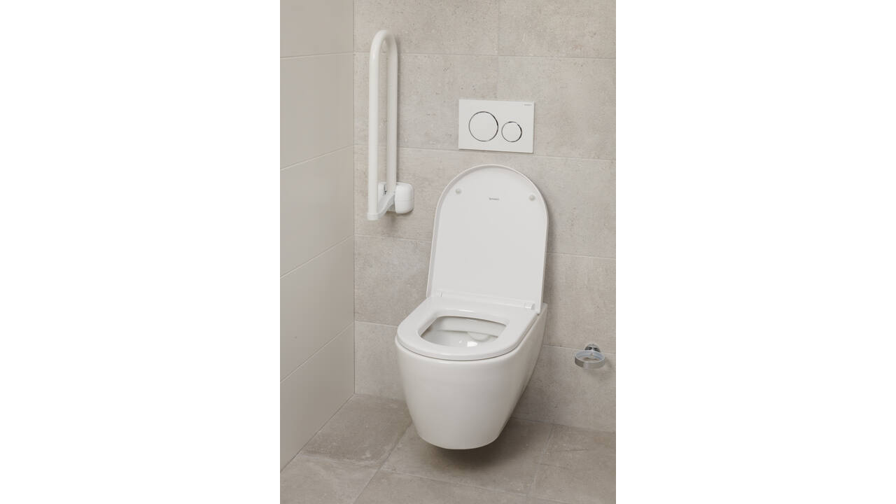 SecuCare Toiletbeugel opklapbaar Premium Wit, 60cm