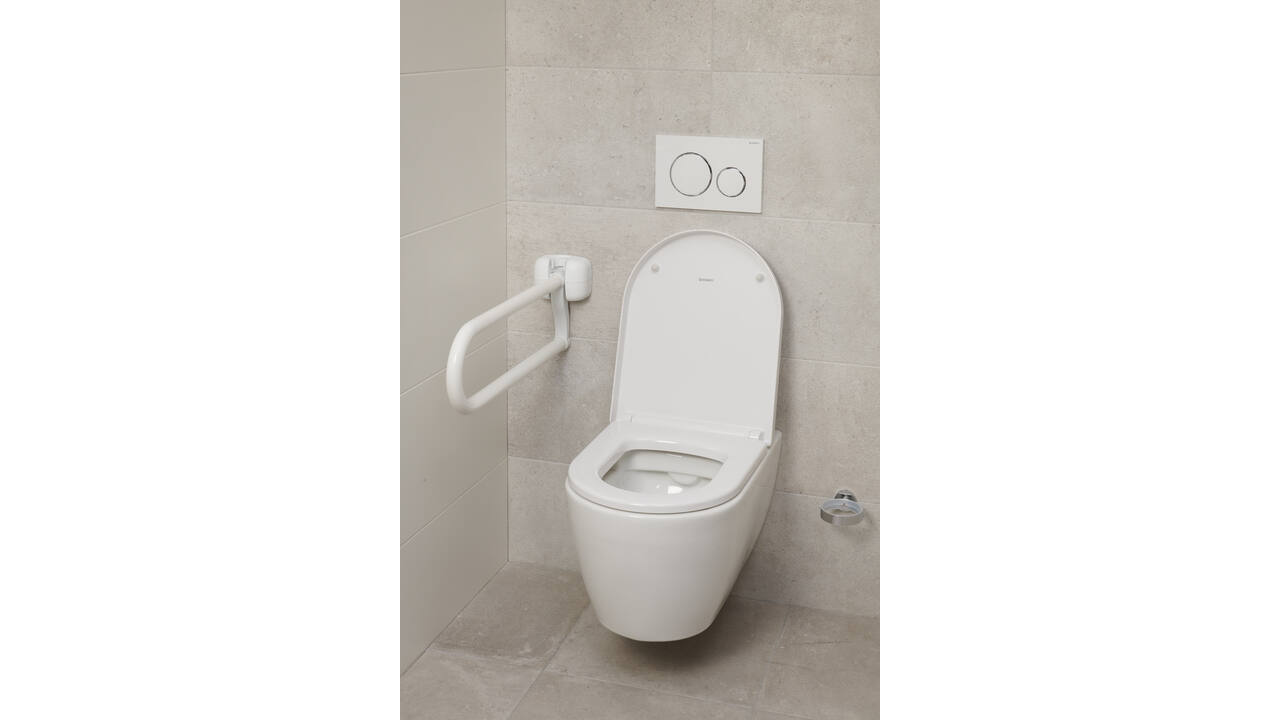 SecuCare Toiletbeugel opklapbaar Premium Wit, 60cm