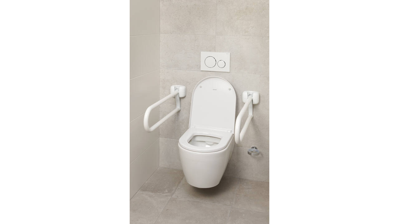 SecuCare Toiletbeugel opklapbaar Premium Wit, 70cm