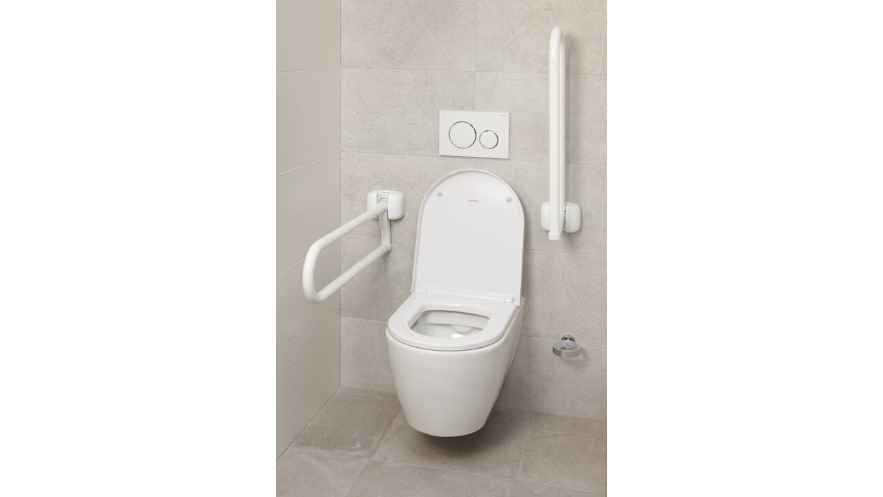 SecuCare Toiletbeugel opklapbaar Premium Wit, 70cm