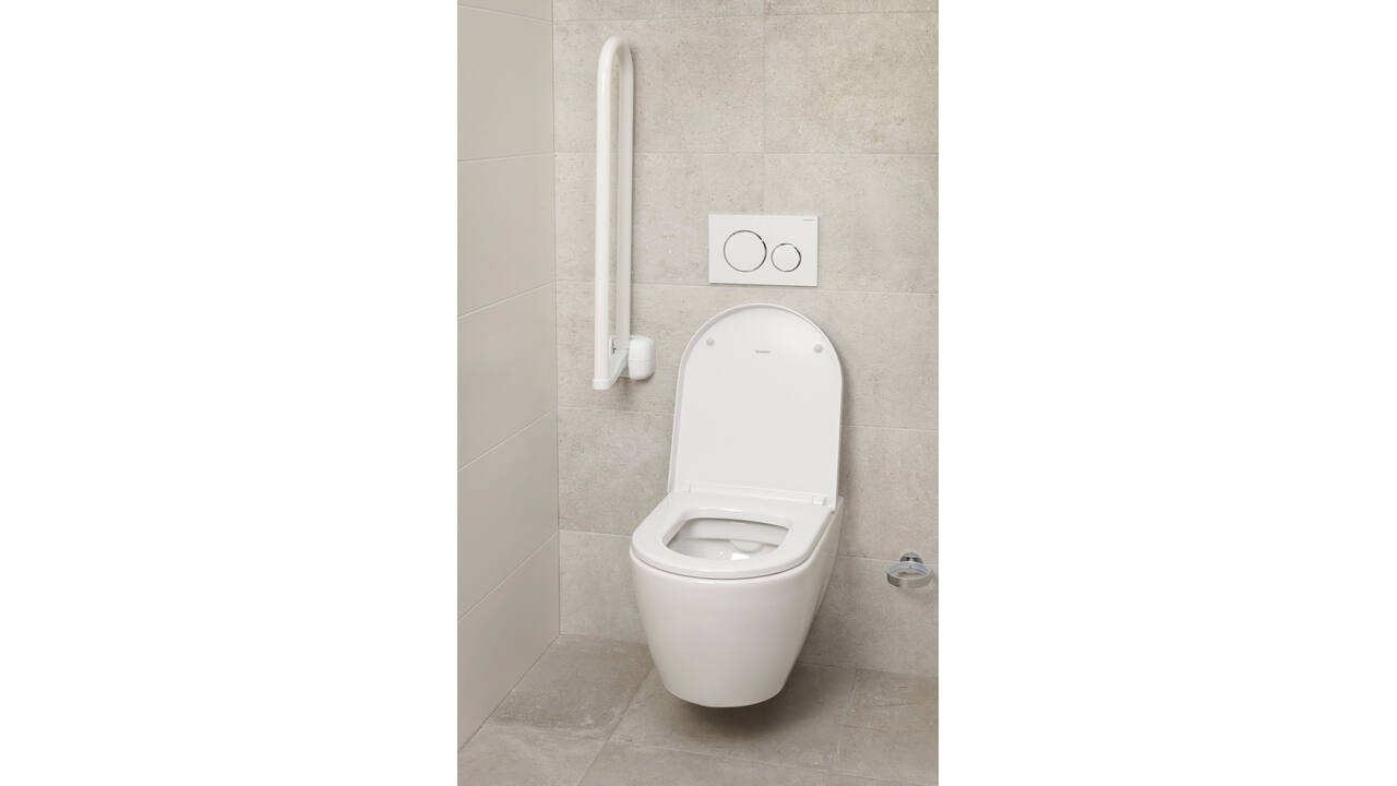SecuCare Toiletbeugel opklapbaar Premium Wit, 80cm