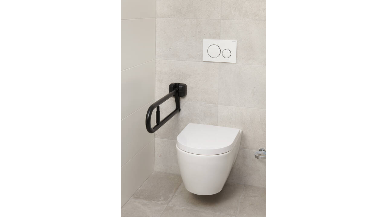 SecuCare Toiletrolhouder Premium Zwart
