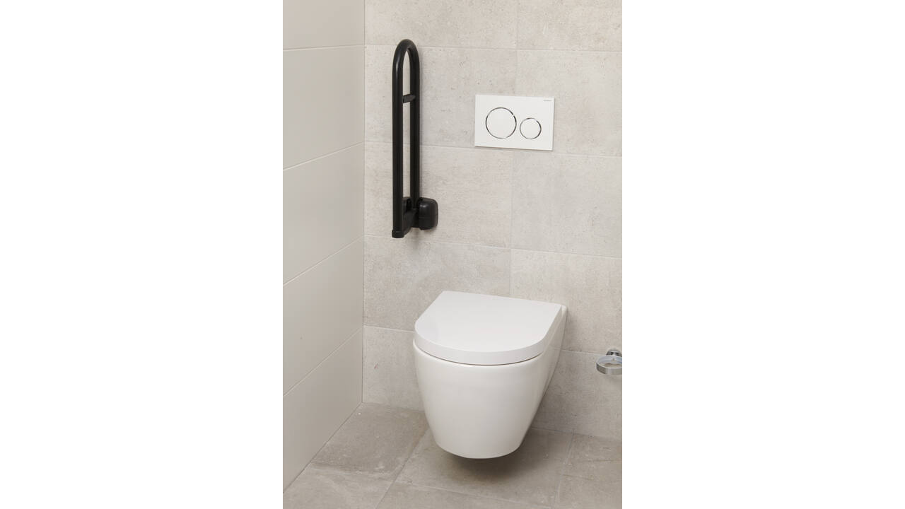 SecuCare Toiletrolhouder Premium Zwart