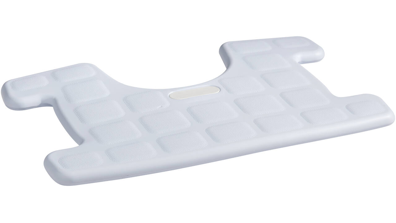 SecuCare Douchestoel Quattro uitsparing comfort kussen blauw