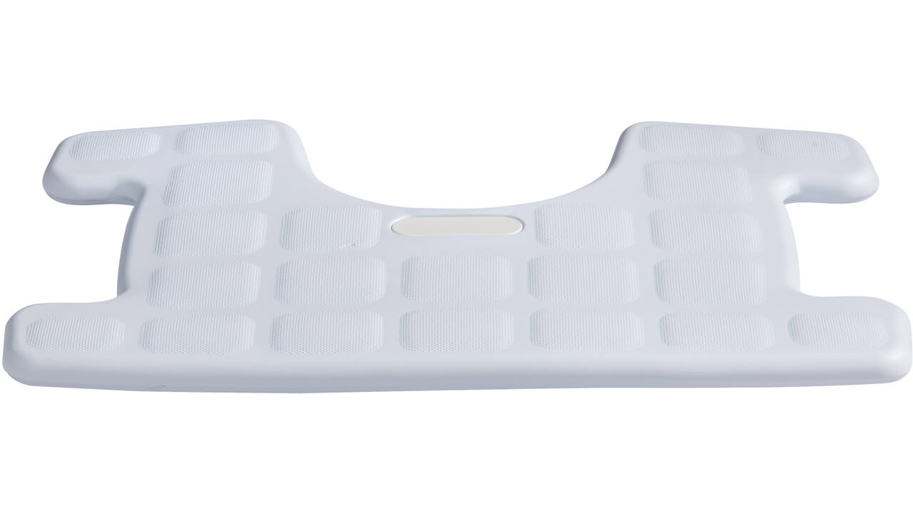SecuCare Douchestoel Quattro uitsparing comfort kussen blauw
