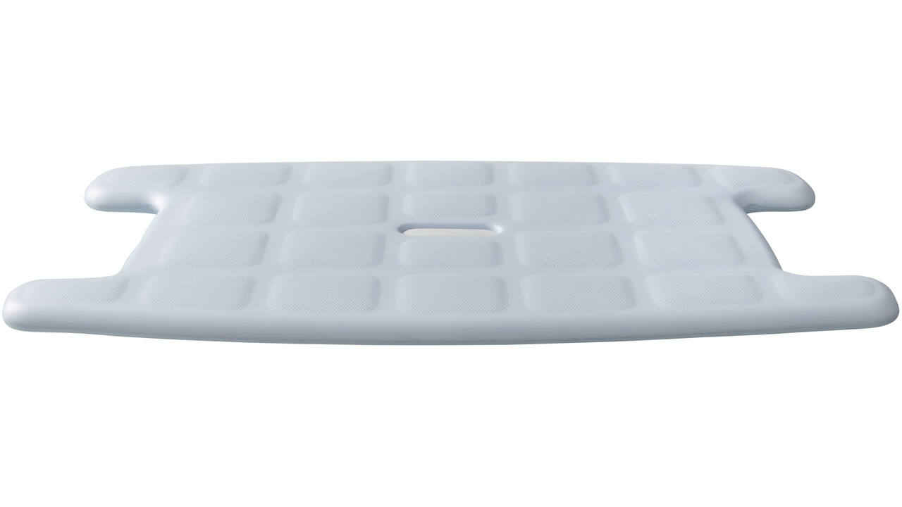 SecuCare Douchestoel Quattro comfort kussen blauw