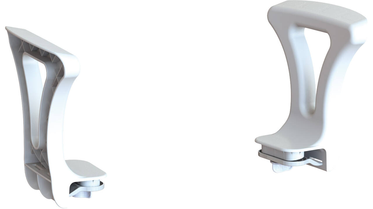 SecuCare Quattro Armleuningen wit (2)