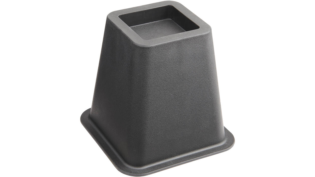 SecuCare Bed / Meubelverhoger 13cm zwart
