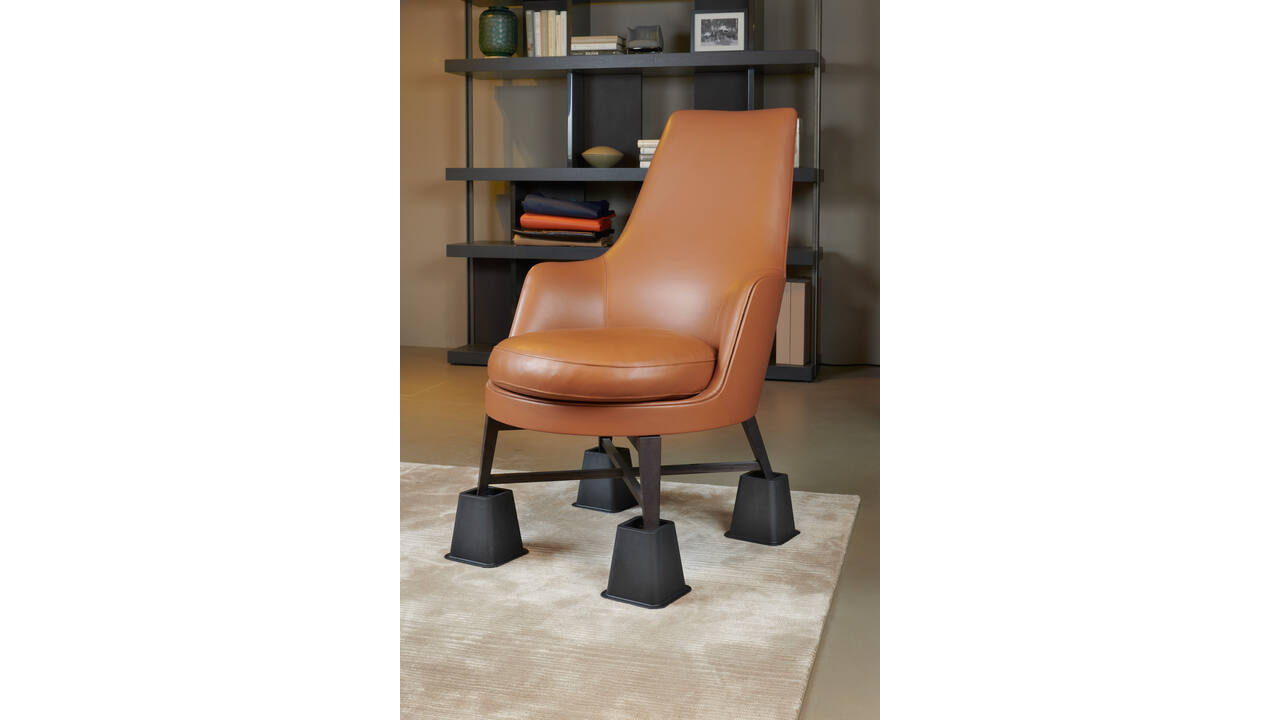 SecuCare Bed / Meubelverhoger 13cm zwart