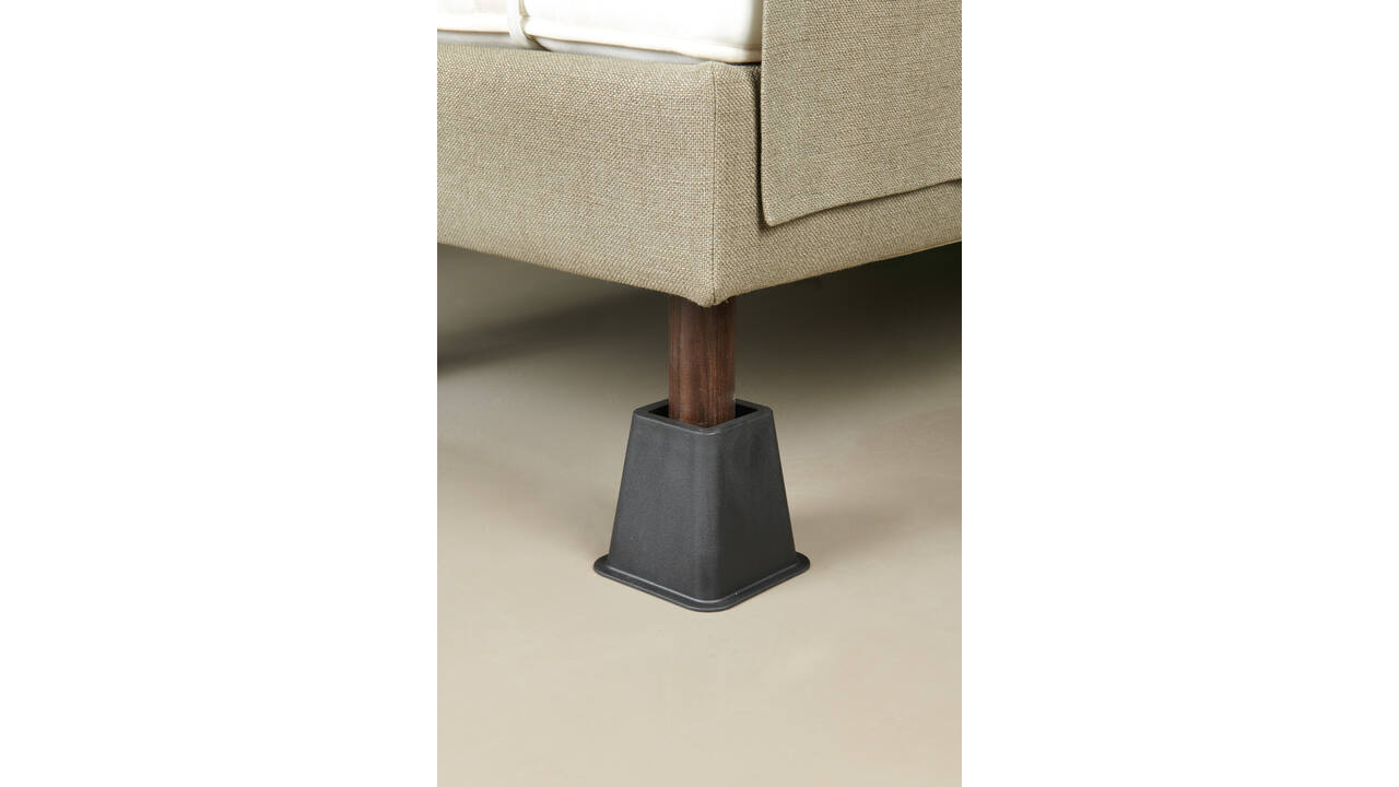 SecuCare Bed / Meubelverhoger 13cm zwart