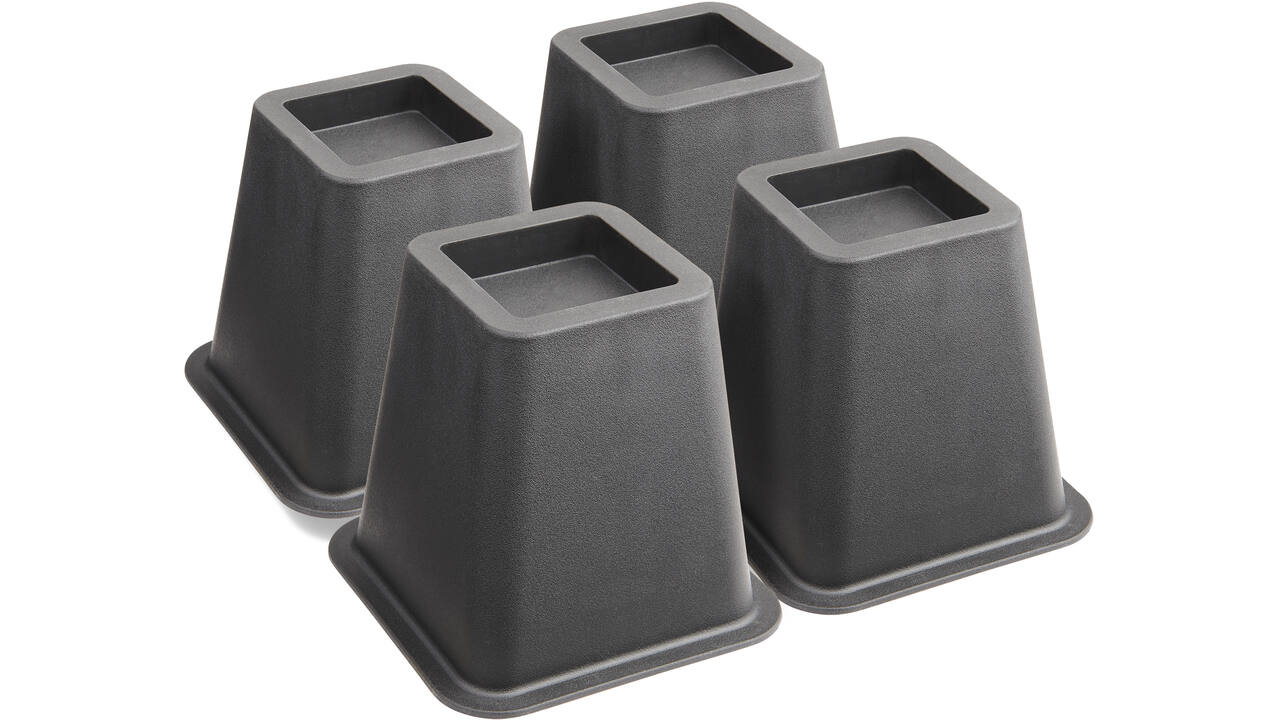 SecuCare Bed / Meubelverhoger 13cm zwart